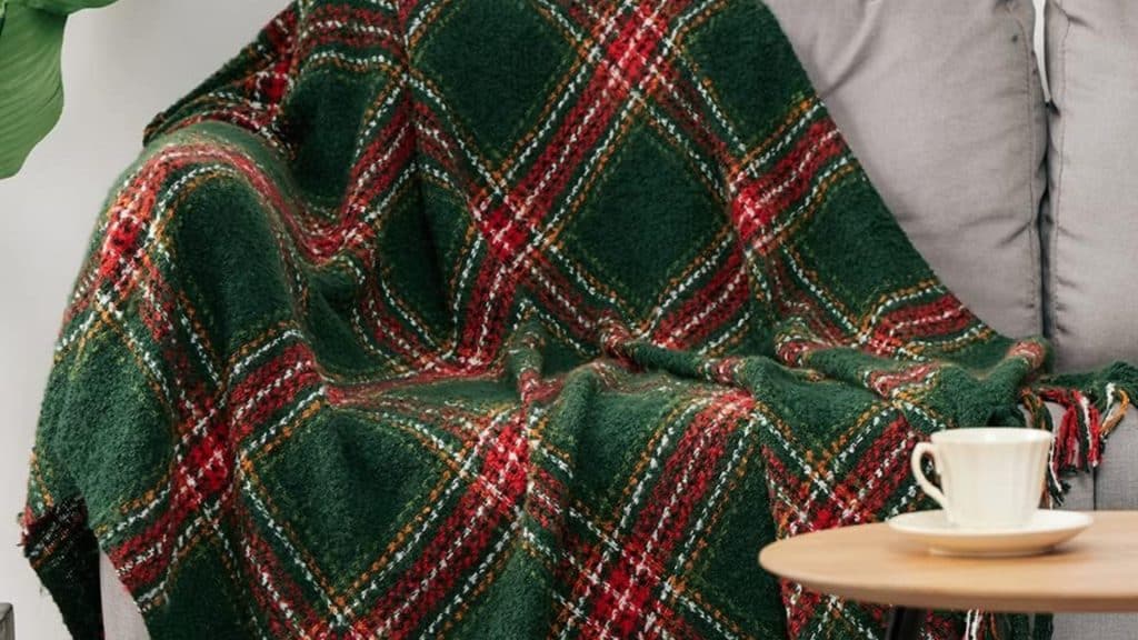 plaid throw black fri