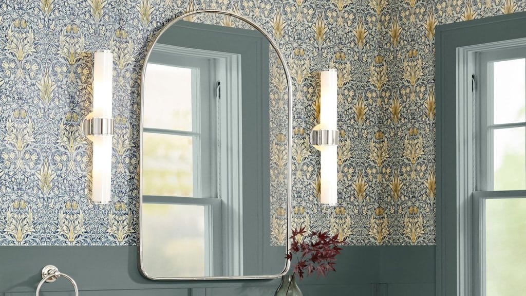 rejuvanation arched mirror