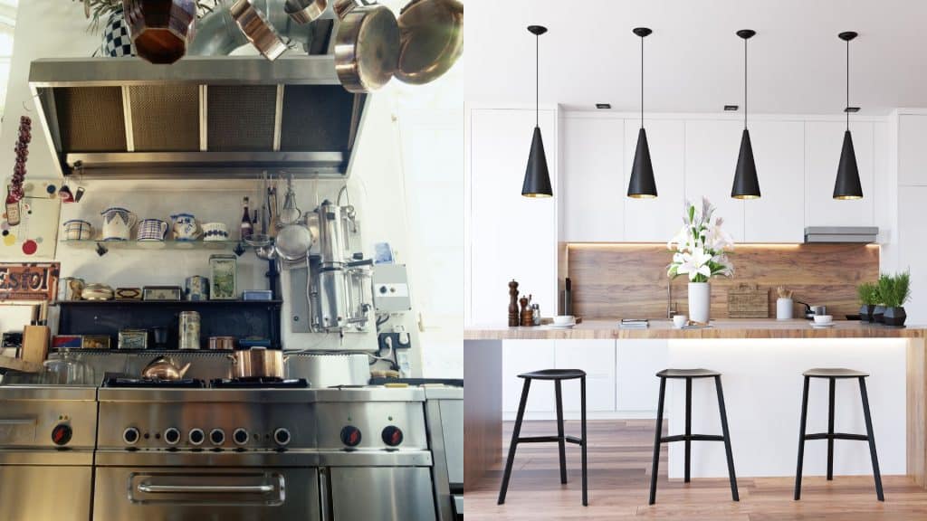 pots and pans no kitchen decor