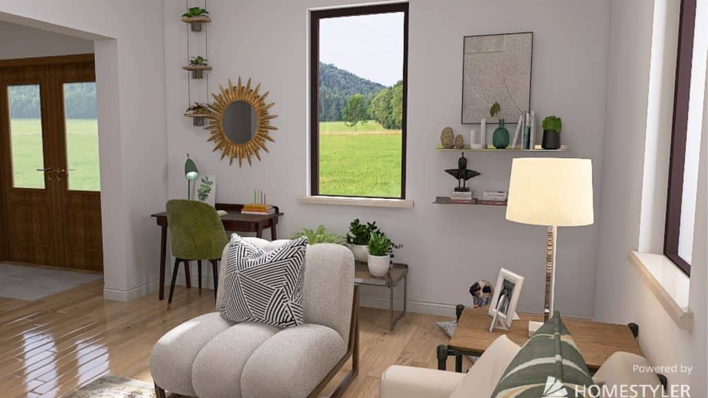 rd zone narrow living room