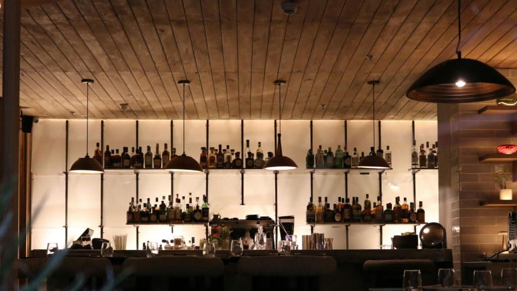 wood ceiling